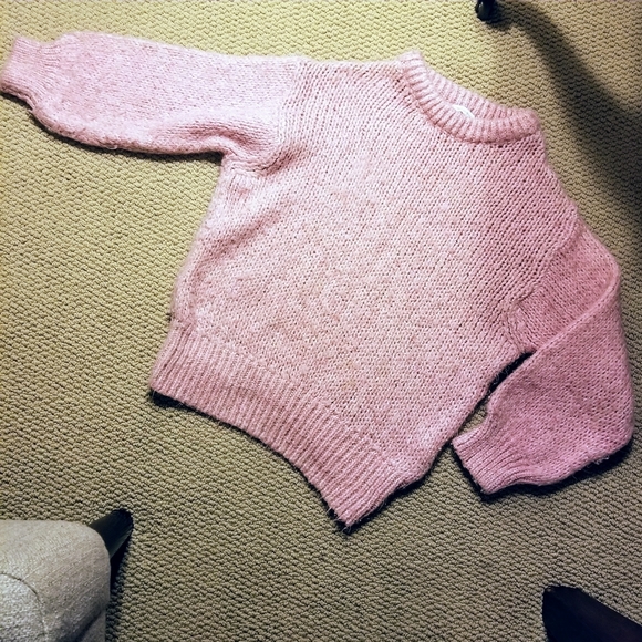 ZARA 11-12 Fancy Collection Pink Girls Sweater - Picture 1 of 2